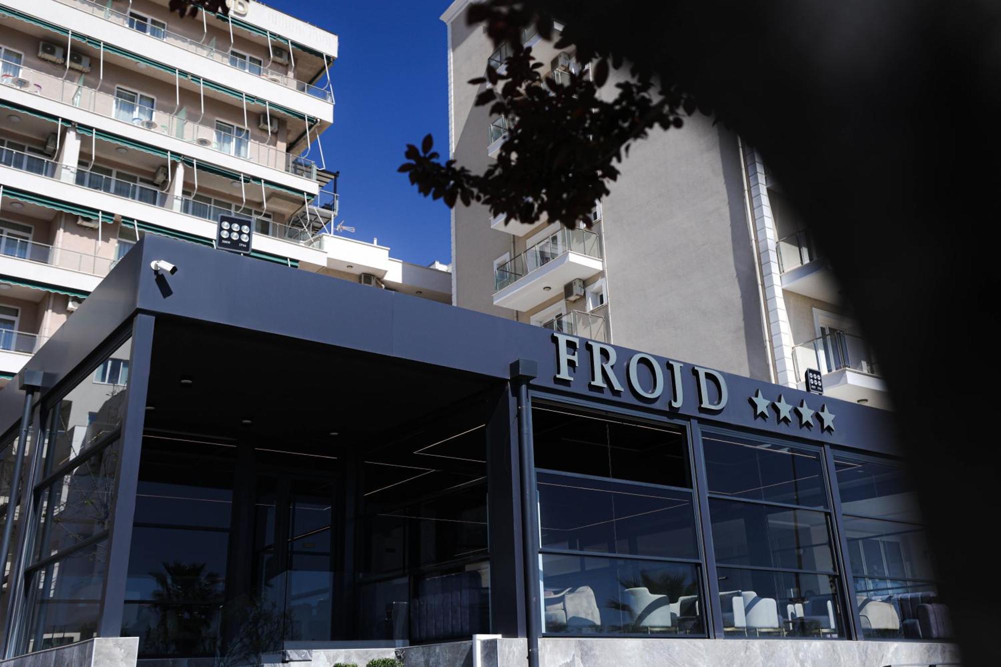 Hotel Frojd - Beach Front Resort Shëngjin Eksteriør billede