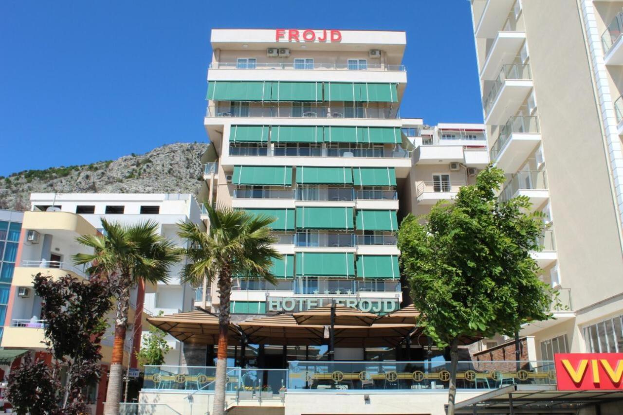 Hotel Frojd - Beach Front Resort Shëngjin Eksteriør billede